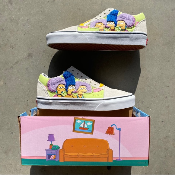 vans old skool the simpsons bouvier sisters